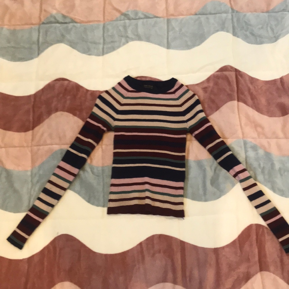ribbed sweater